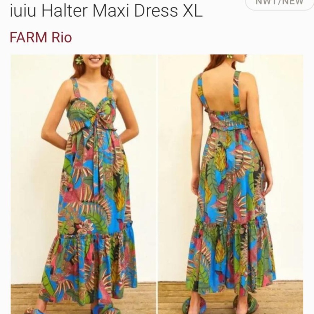 Farm Rio dress never worn with tags